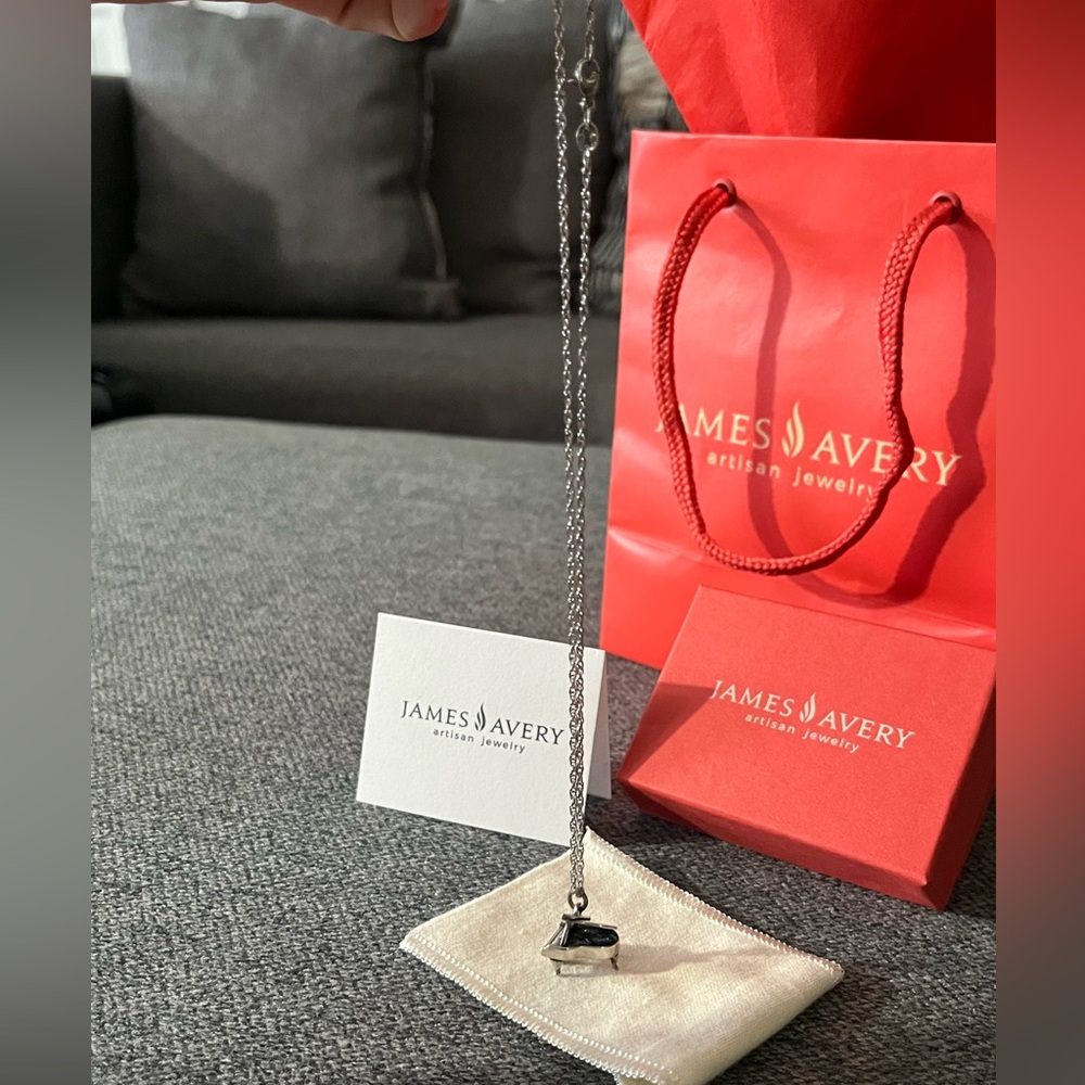James Avery necklace with retired piano charm